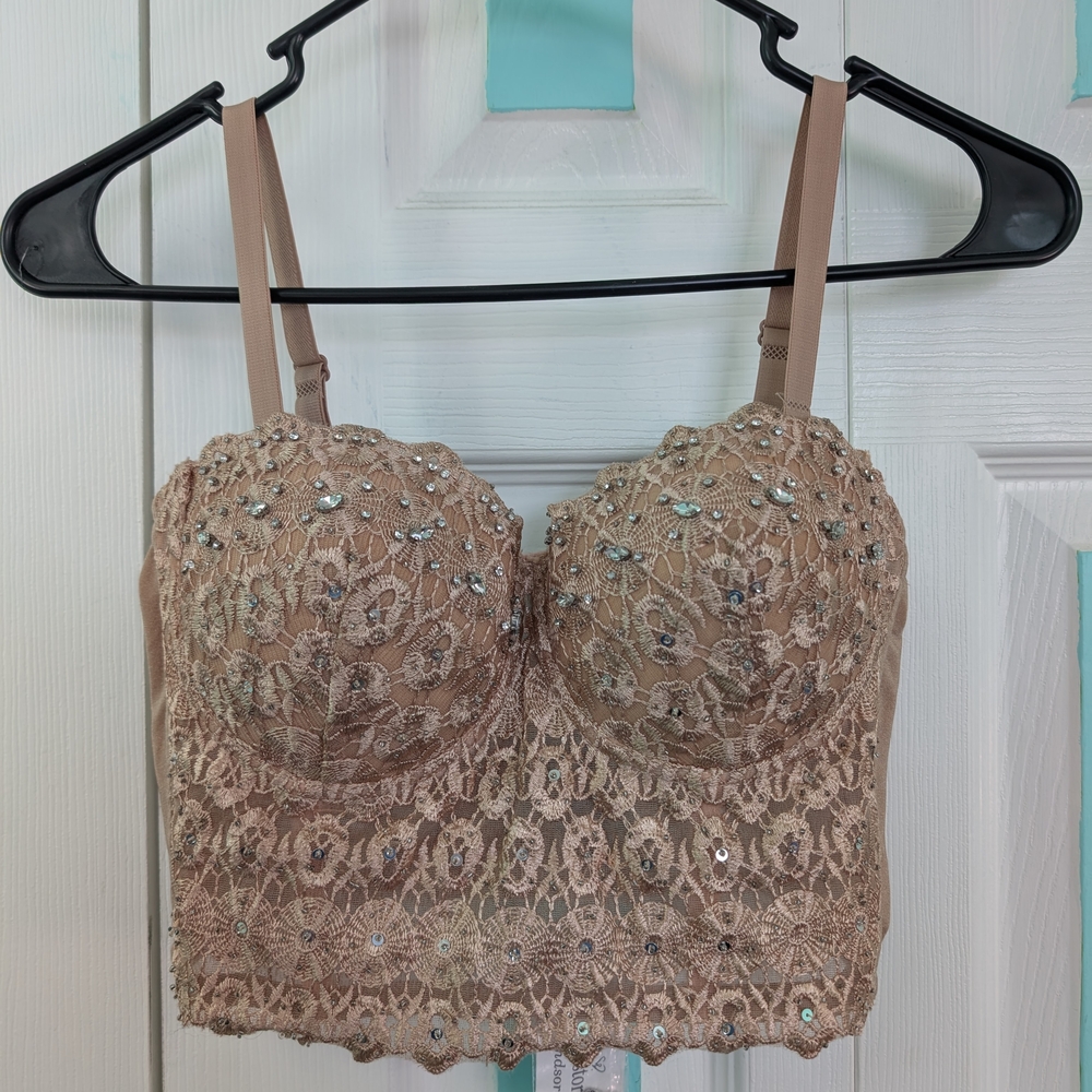 Windsor Tan Corset Top